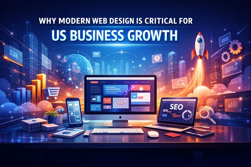 Why Modern Web Design Is Critical for US Business Growth
